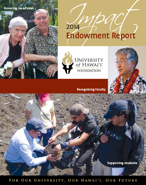 Endowment Report 2014 Cover