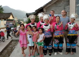 UH Mānoa linguistics student John Van Way with speakers of Xiangxi Miao, a minority language of Hunan Province, China UH Mānoa linguistics student John Van Way with speakers of Xiangxi Miao, a minority language of Hunan Province, China