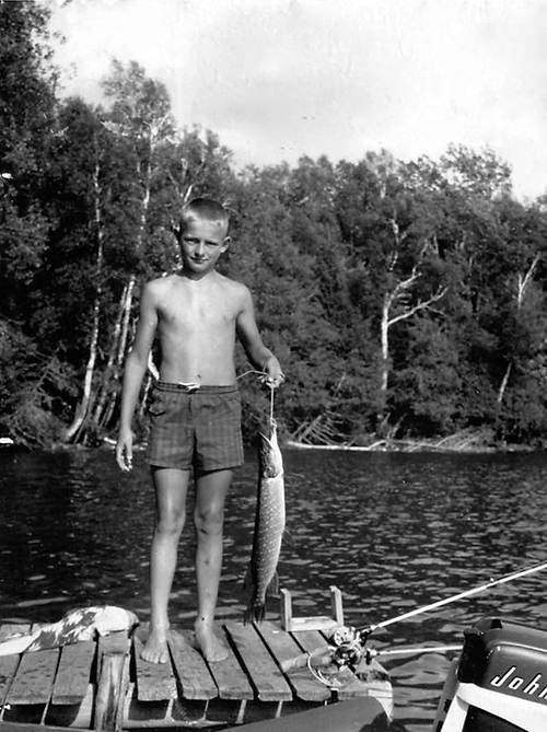 Paul Bienfang's love for the water was evident at a young age