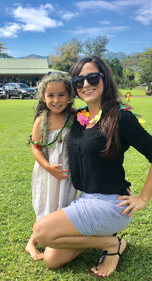Jolene Lima and daughter