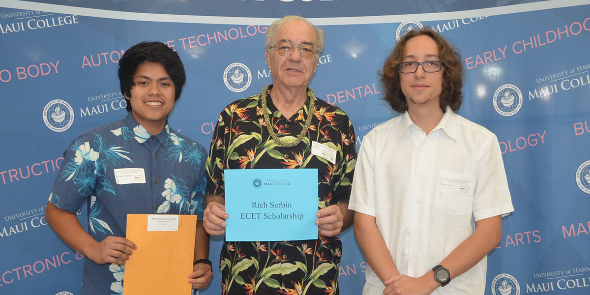 UH Maui College Scholarship Recipients