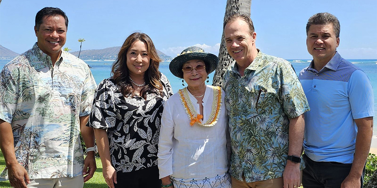 Rie Wong and Craig Angelos