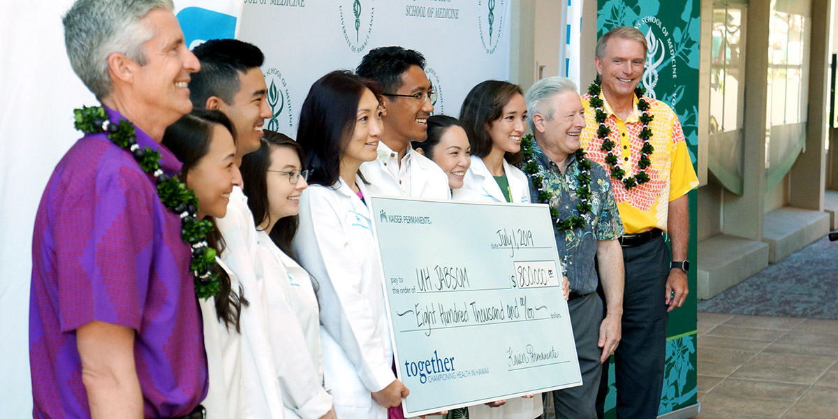 KAISER PERMANENTE HAWAIʻI MEDICAL STUDENT SCHOLARSHIPS AND MD STUDENT TRAINING EXPANSION