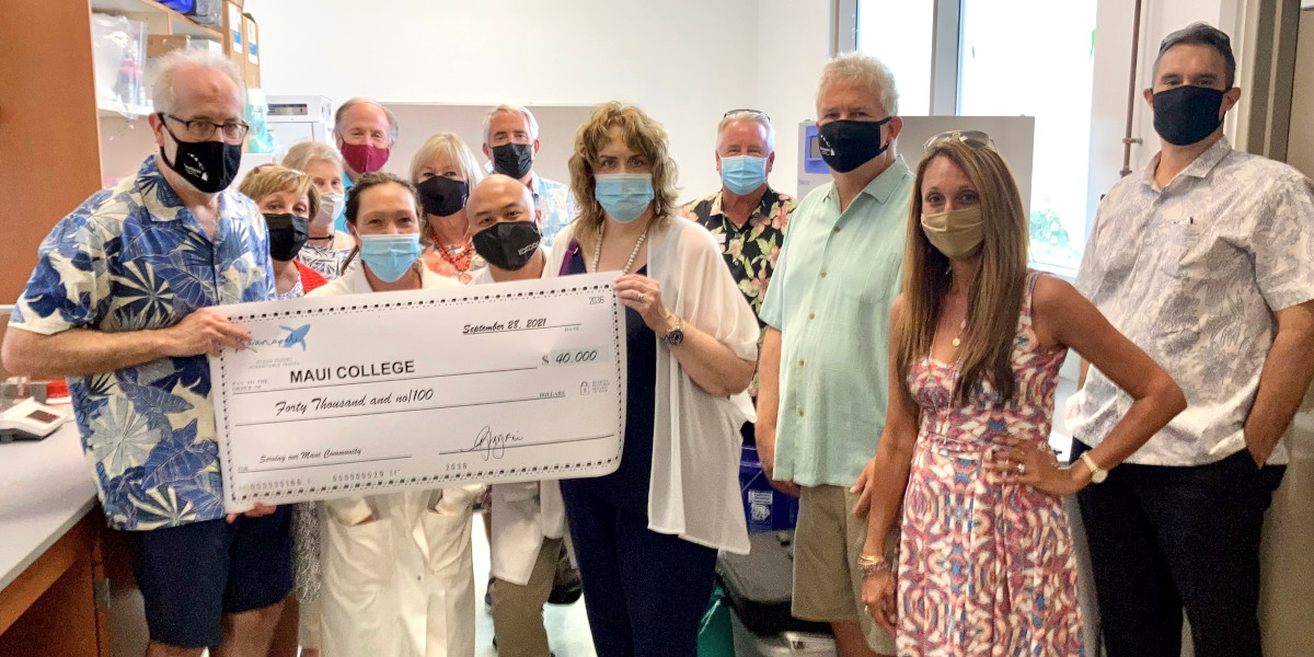 KORTC Board makes donation to UHMC water quality lab