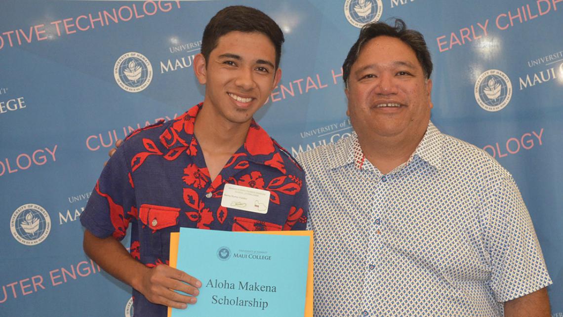 UH Maui College Scholarship Recipients