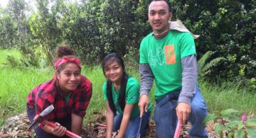High School Students Learn from the Land