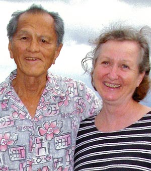 Edith Stoecklein and Larry Suyama