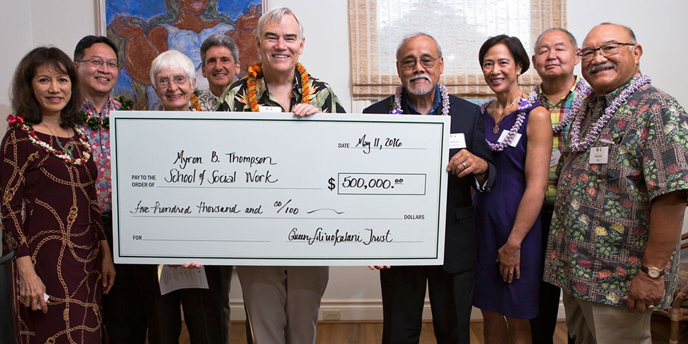 $500,000 Gift Funds Queen Lili‘uokalani Distinguished Professorship in Native Hawaiian Culture