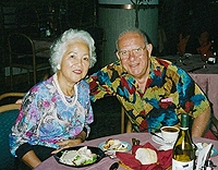 Hazel and late husband, Dr. Chris Theodore